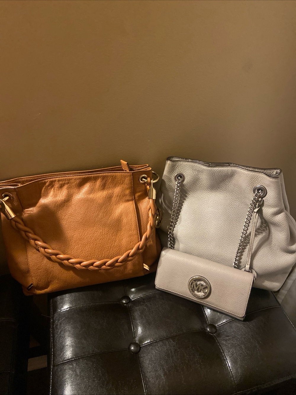 Michael Kors lot of 3. Michael Kors Hobo Two bags and Wallet